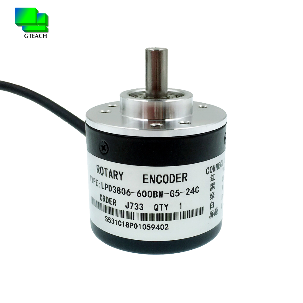 Новый и оригинальный инкрементный роторный кодер LPD3806-600BM-G5-24C AB двухфазный 600ppr диаметр 38 мм вал 6 мм