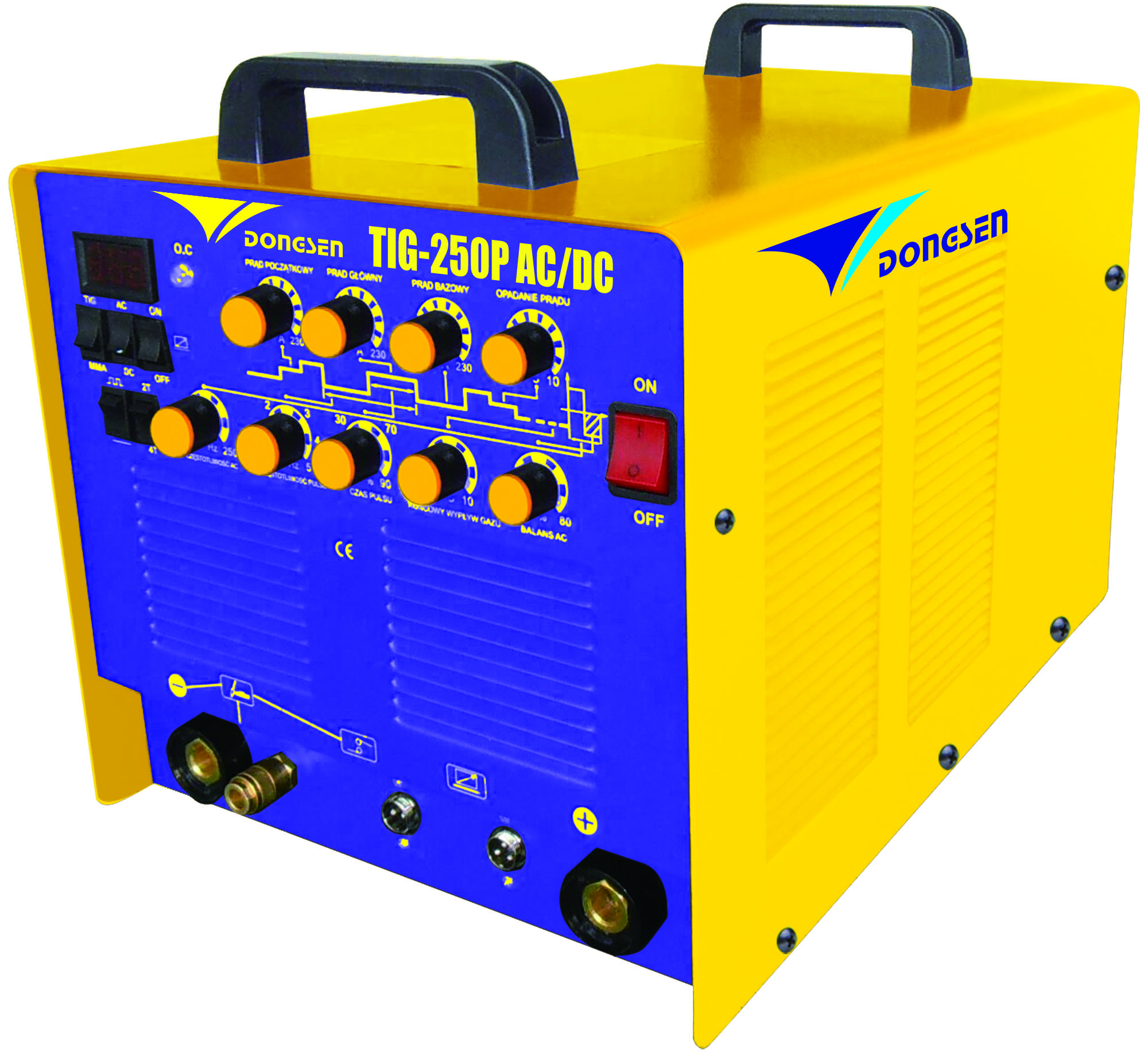 TIG-250P AC DC алюминиевая сварочная машина