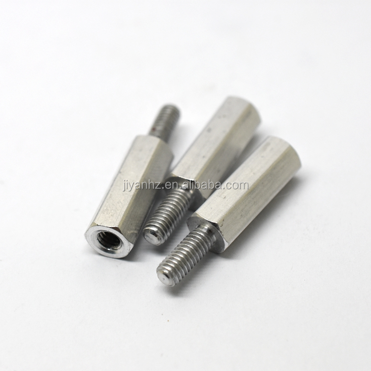 OEM M3 M4 4-40 6-32 8-32 10-32 наружная внутренняя резьба Шестигранная алюминиевая прокладка