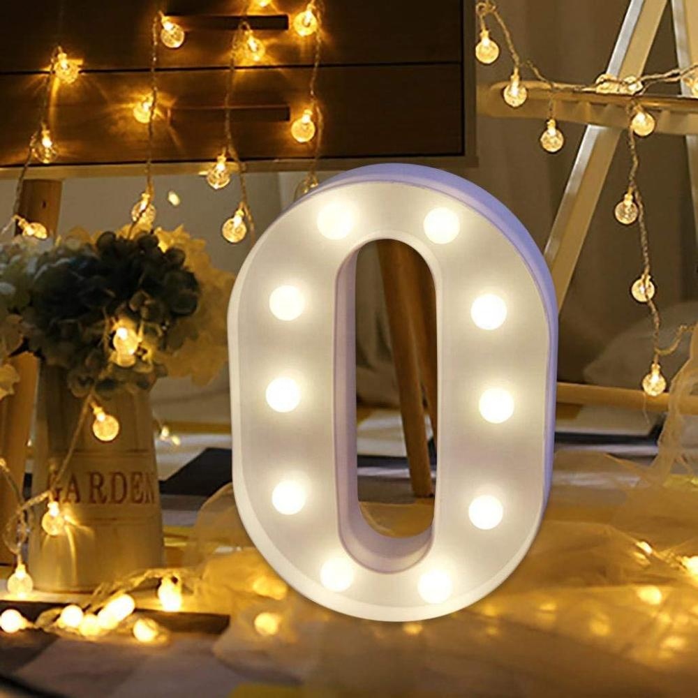 26 English Alphabet Home Decor Party marquee light letters mini wedding love decoration led letter light up