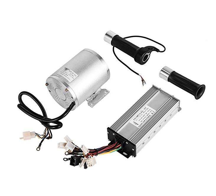 48V 72V 1800W 3000W DC бесщеточный двигатель электромобиля комплект