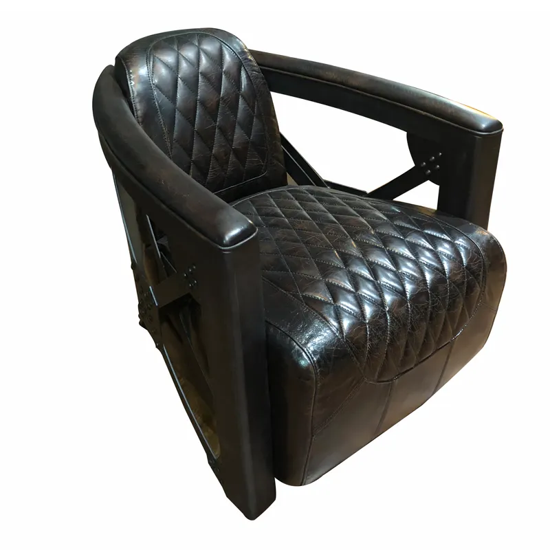 industrial style aviator swivel chair HY8427#