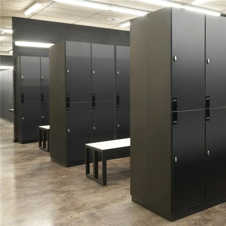 Long term warranty top quality wood employee staff lockers