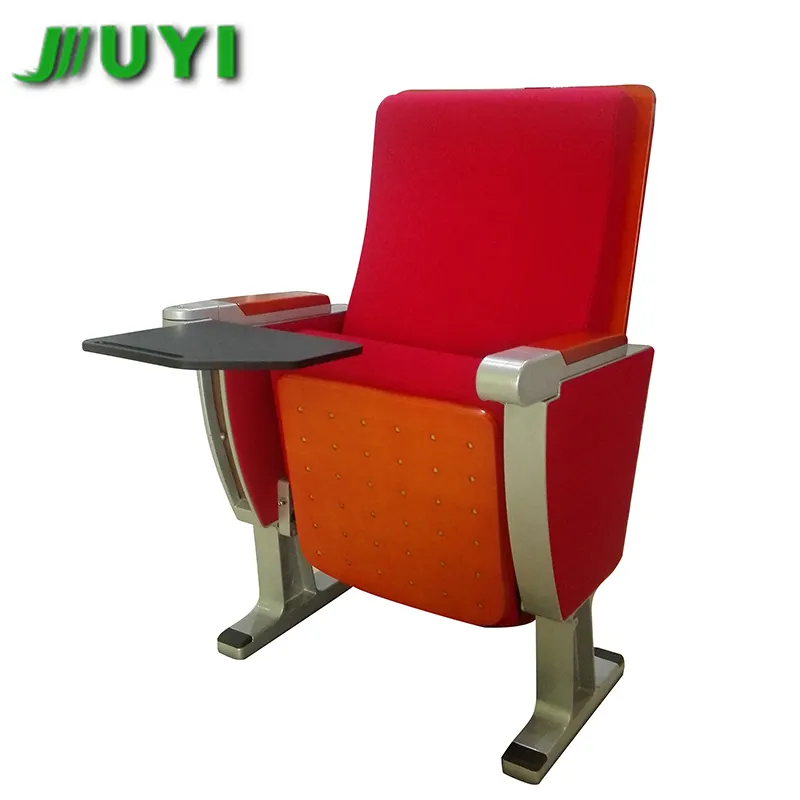 JUYI Price Auditorium Seating Price For Lecture Hall Conference Hall Chair With Table Supplier JY-913