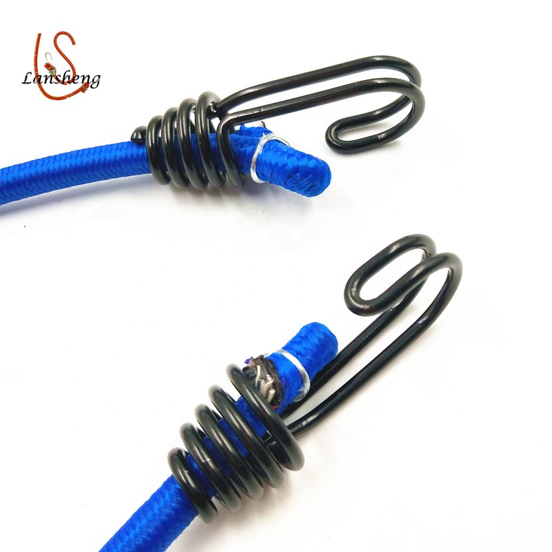 8mm 10mm Complete Specifications Safe And Durable Elastic Bungee Rope With Hook