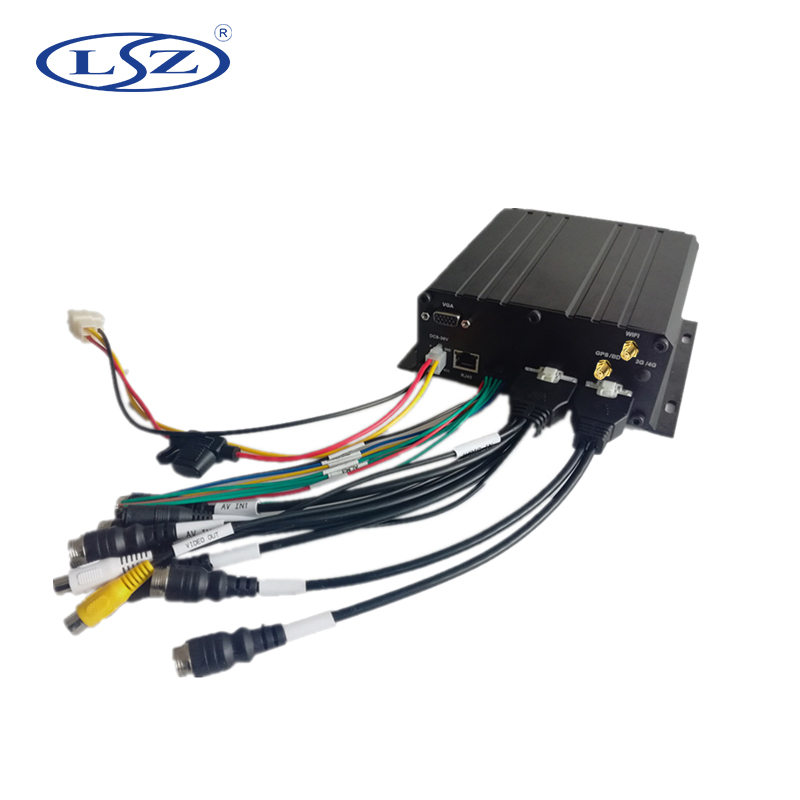 1080 P ahd 6-канальный gps Wi-Fi автомобиль мобильный видеорегистратор для автомобиля видеонаблюдения