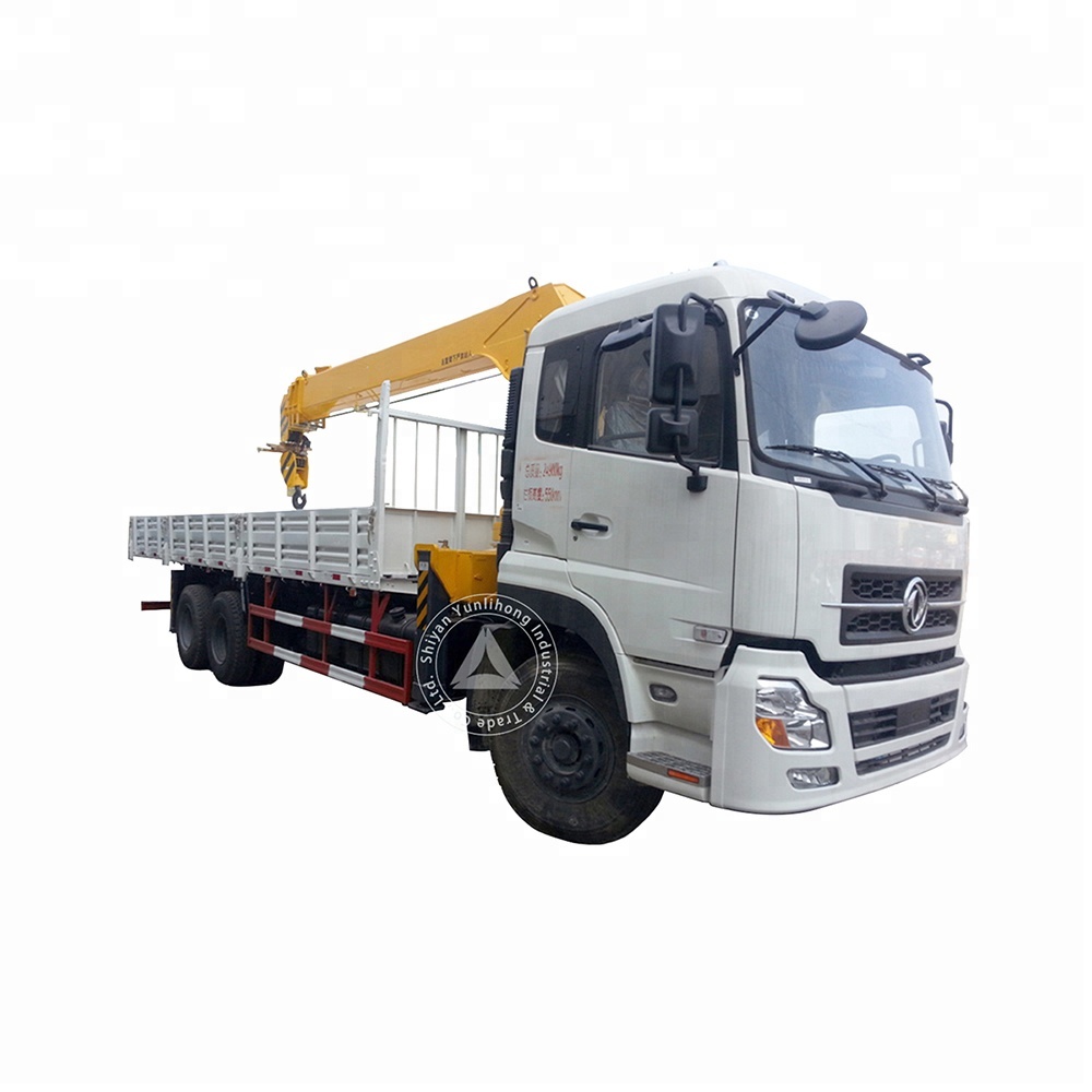 Dongfeng 12 тонн Телескопический стрела 30 тонн Грузовик установленный кран
