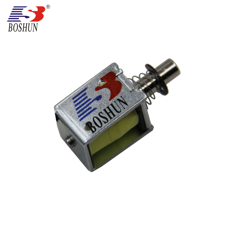 BS-0520S-126 Подгонянный DC 3V Push Pull управление микро Тип безопасности соленоида
