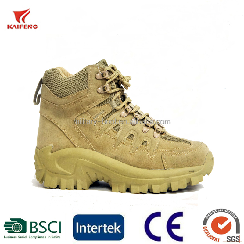 kaifeng good design jungle hunting desert boots hot sale desert safety boots