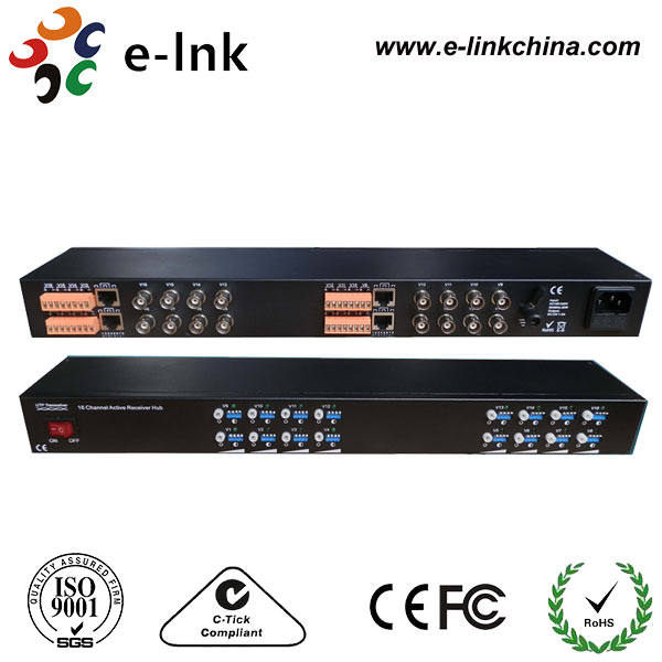 E-link 2015 новый продукт высокое качество лучшая цена активный видео балун, 16-канальный