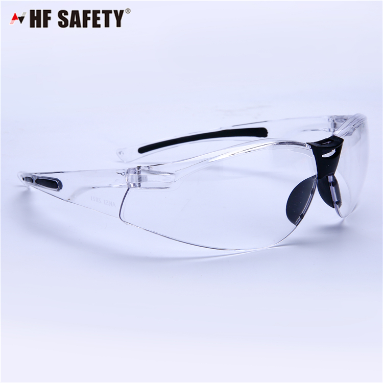 durable anti scratch industrial protective safety glasses