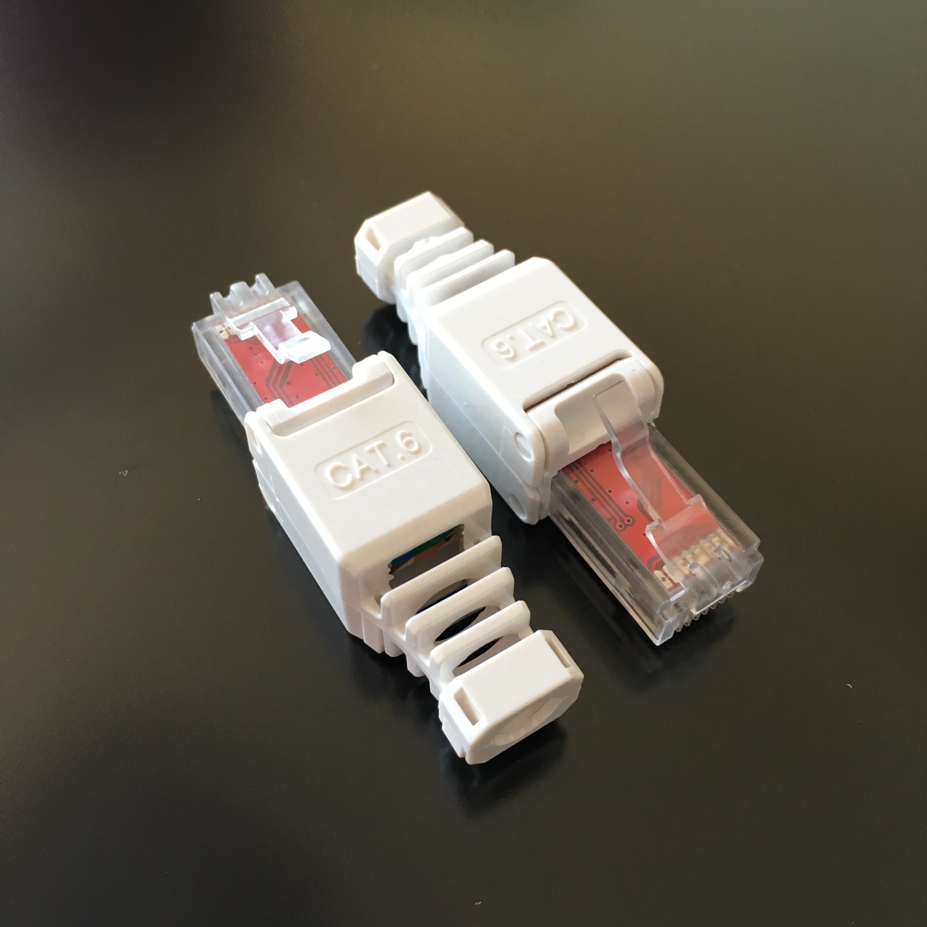Разъем Cat6 RJ45 безинструментальный UTP инструмент Бесплатный разъем