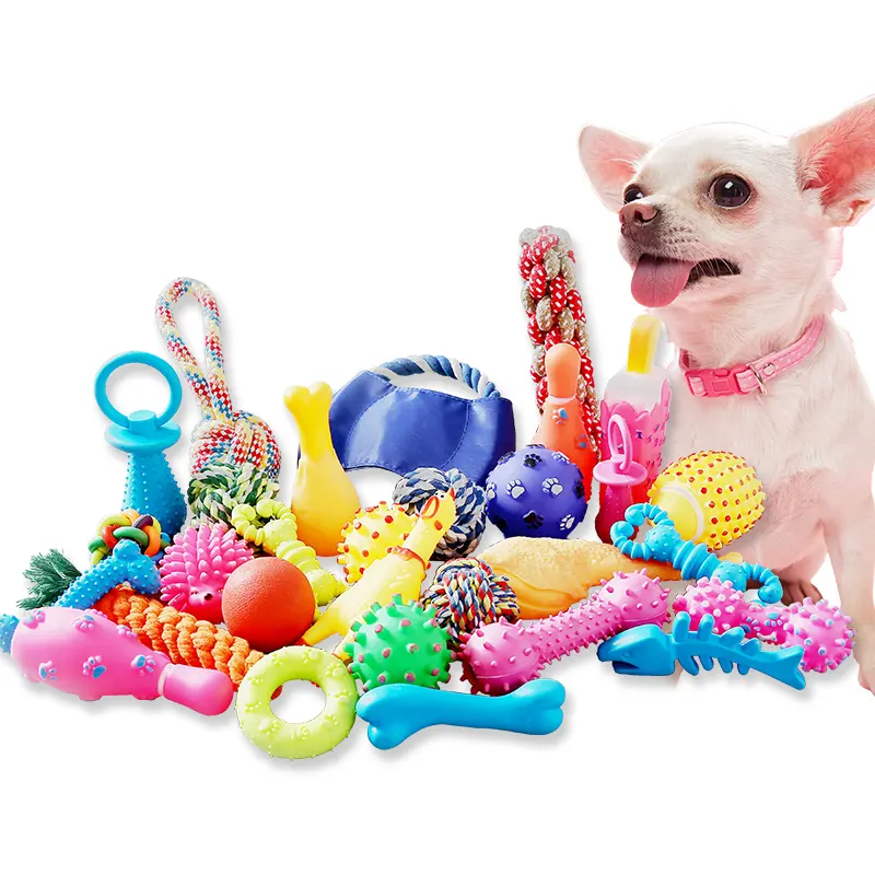 2019 new Durable soft rubber dog toy for all pet