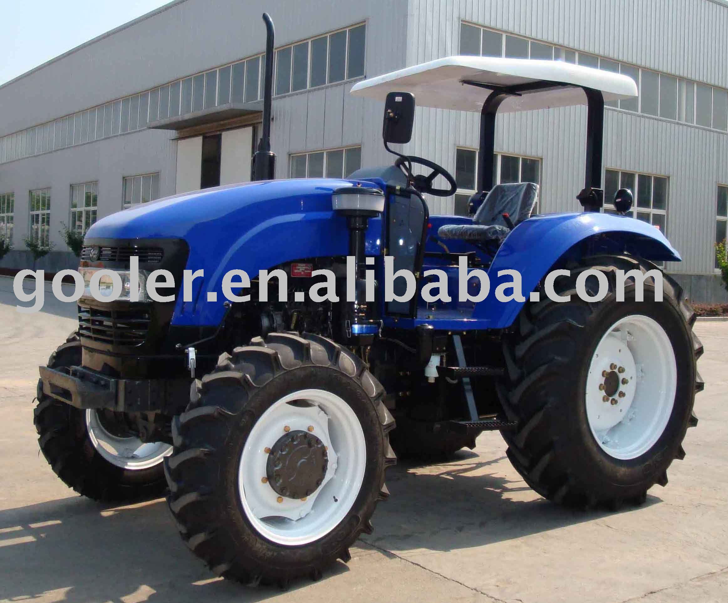 Трактор фермы DQ804 с rops & canopy, большой трактор 4WD