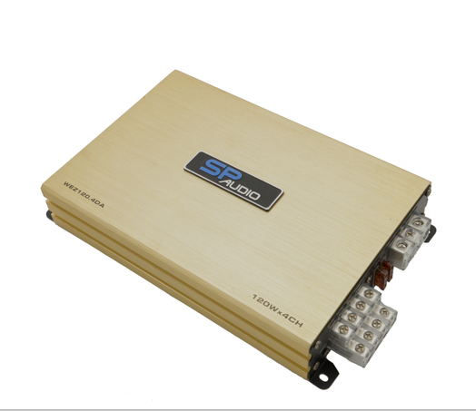 Полнодиапазонный миниатюрный автомобильный аудиоусилитель класса D 4CHx120W @ 4OHM с технологией SMD