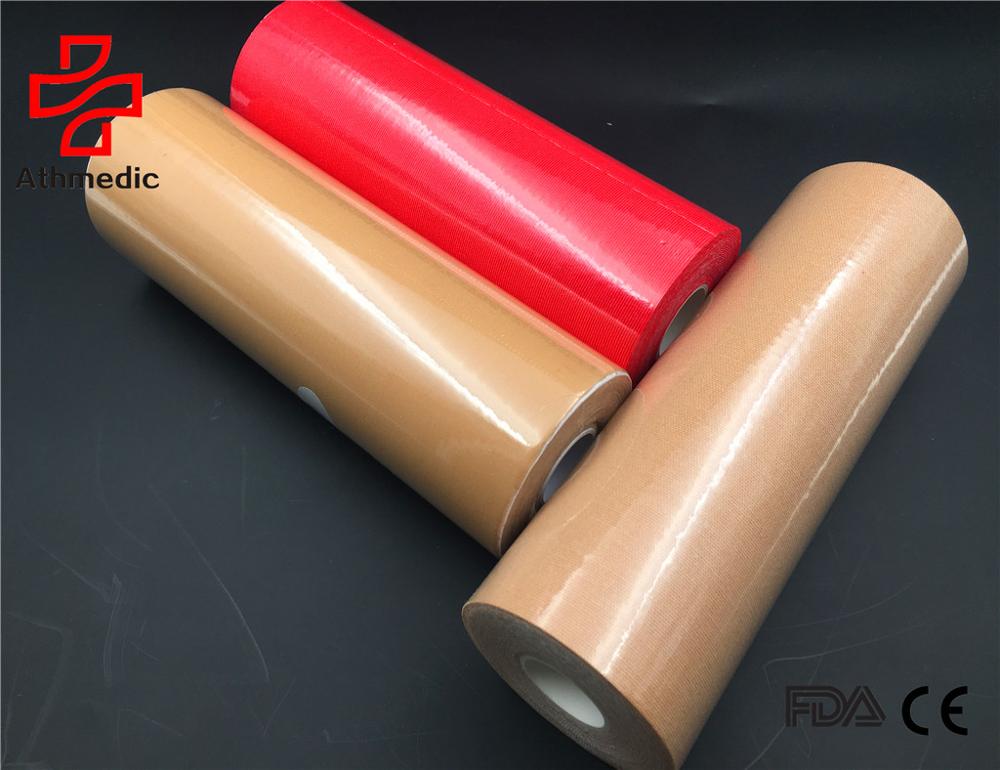 2021 Athmedic синтетическая Спортивная физиотерапевтическая кинезиологическая лента для мышц 8 дюймов, большой рулон, кинезиологическая лента для мышц 40 см, терапевтическая лента