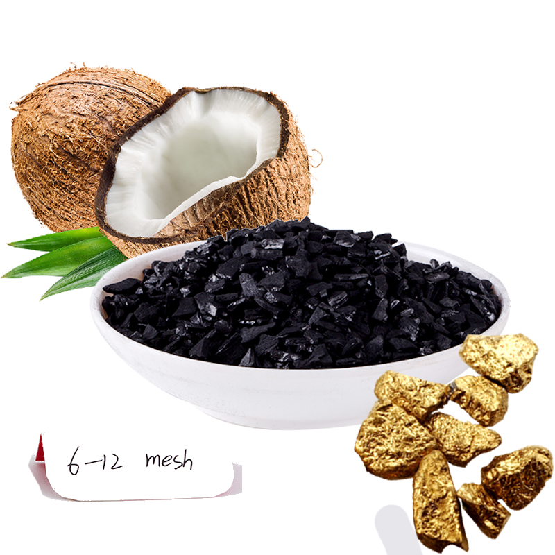 Coconut Carbon Manufacturer Supply 6-12 Mesh Activated Carbon Price