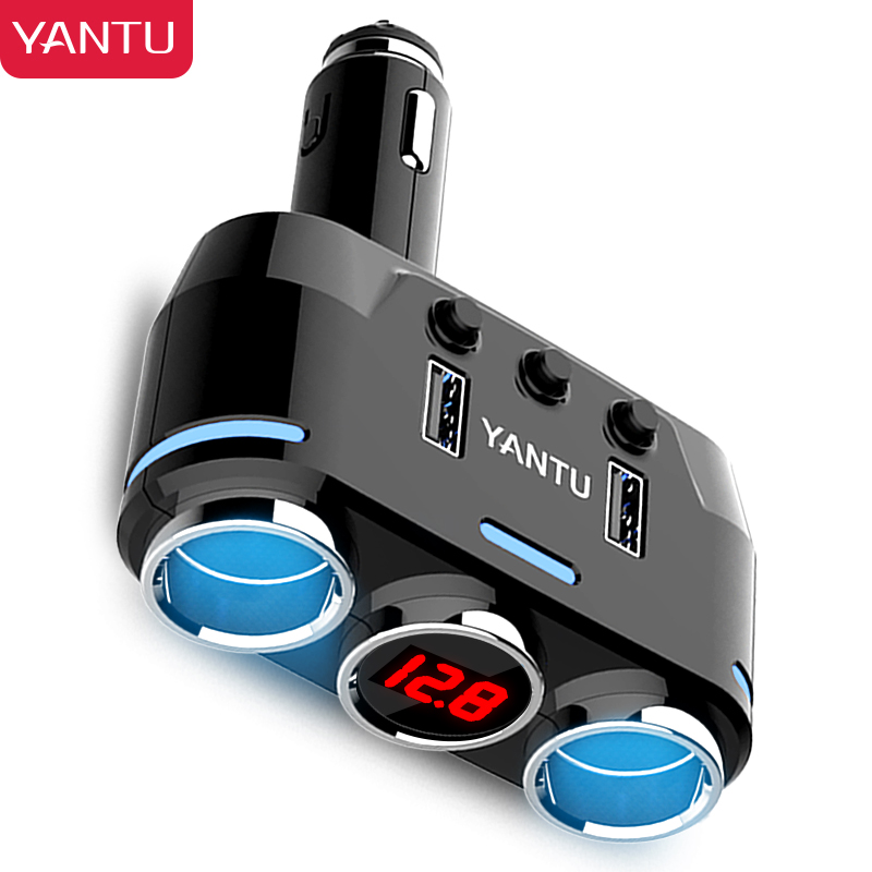 YANTU B39 оптовая продажа 12 в цифровое беспроводное умное двойное зарядное устройство Usb для мобильного телефона