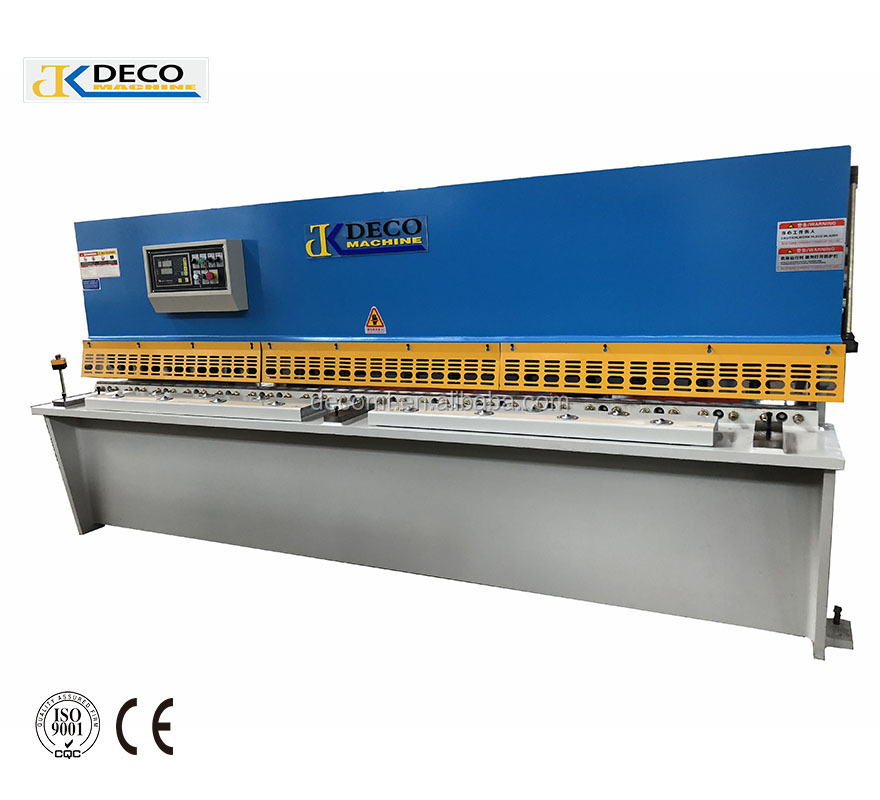 high quality hydraulic sheet metal shearing machine for sale