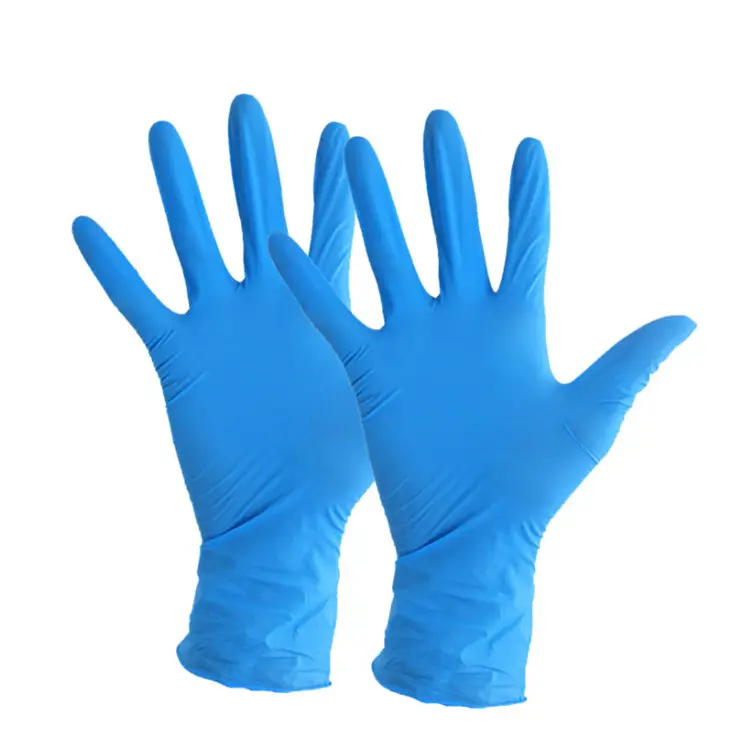 ANT5 cheaper nitrile disposable safety gloves of 9 inch