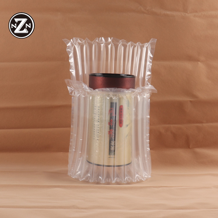 Wholesale high quality clear inflation air bubble plastic packing bag for protective wine