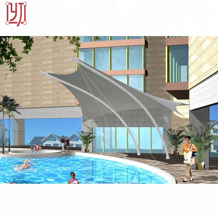 Pvdf etfe мембранная структура для тента крышки бассейна