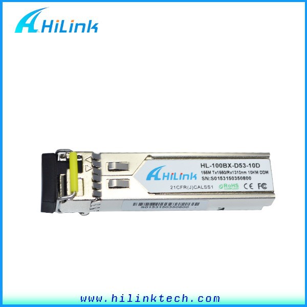 Высокое качество SFP биди WDM SFP 155 м 10 км Tx1310nm Rx1550nm