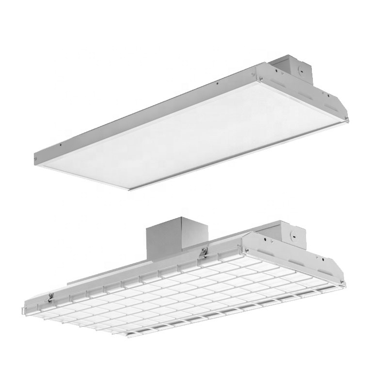4000 K холодный белый 347 V DLC премиум 220 W LED линейный Highbay с 0-10 V затемнением
