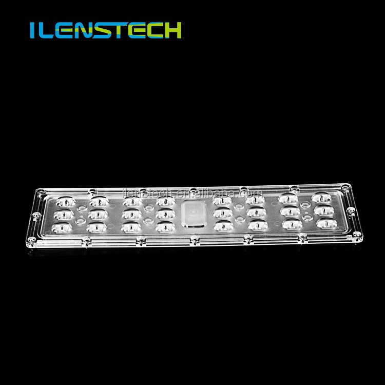 ILENSTECH ассиметричный модуль светодиодный объектив 3030 3535 IP65 уличный фонарь
