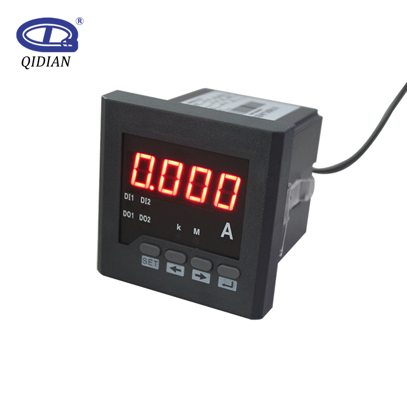 AC DC Single Phase Current Meter Digital Display Panel Ammeter Current Meter