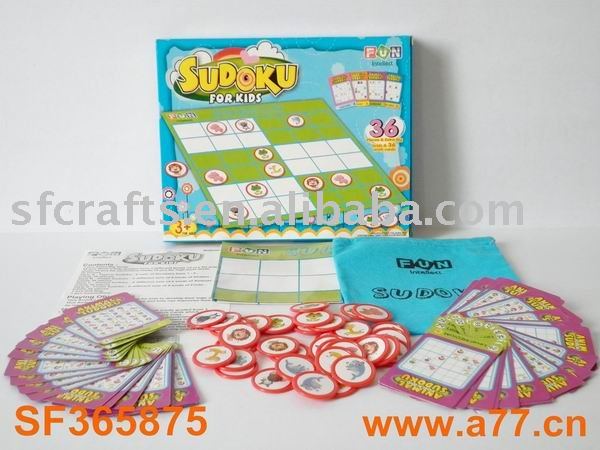 6*6 игра Судоку (сертификат EN71)
