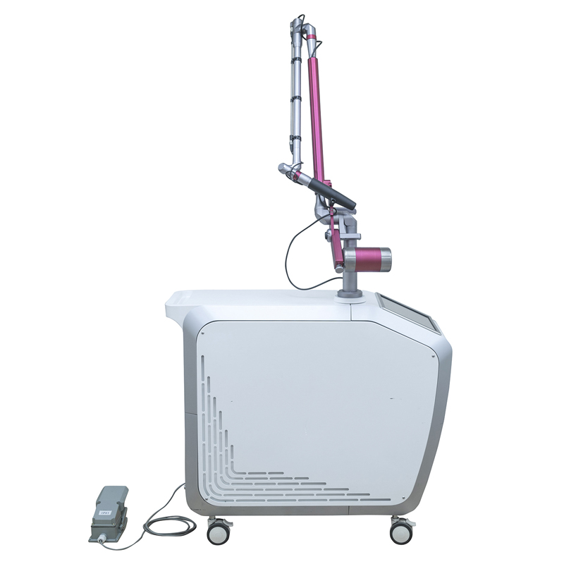 Promotion 10.6 Um mole removal tattoo removal freckle removal Q switch nd yag laser machine for kosmetikstudio