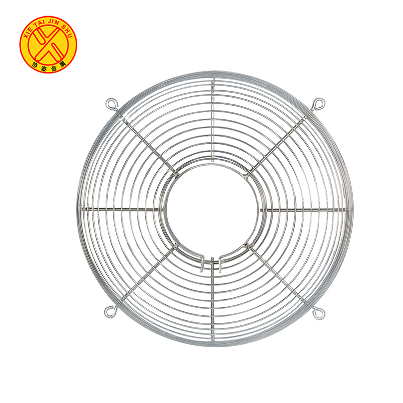 Spiral air conditioner metal fan guard grille