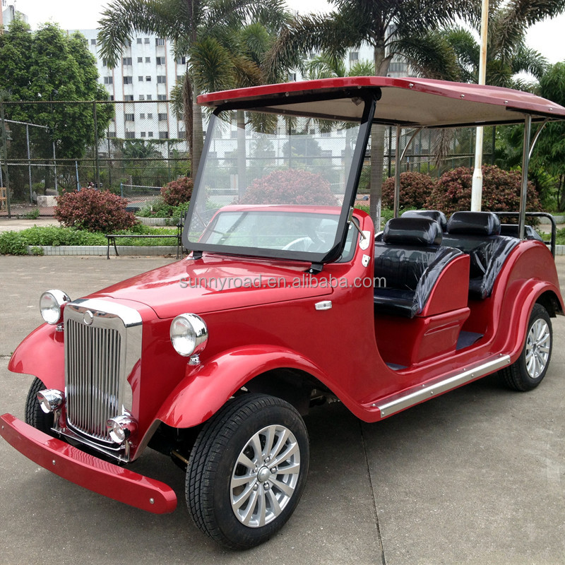 6 passenger electric sightseeing classic old vintage car