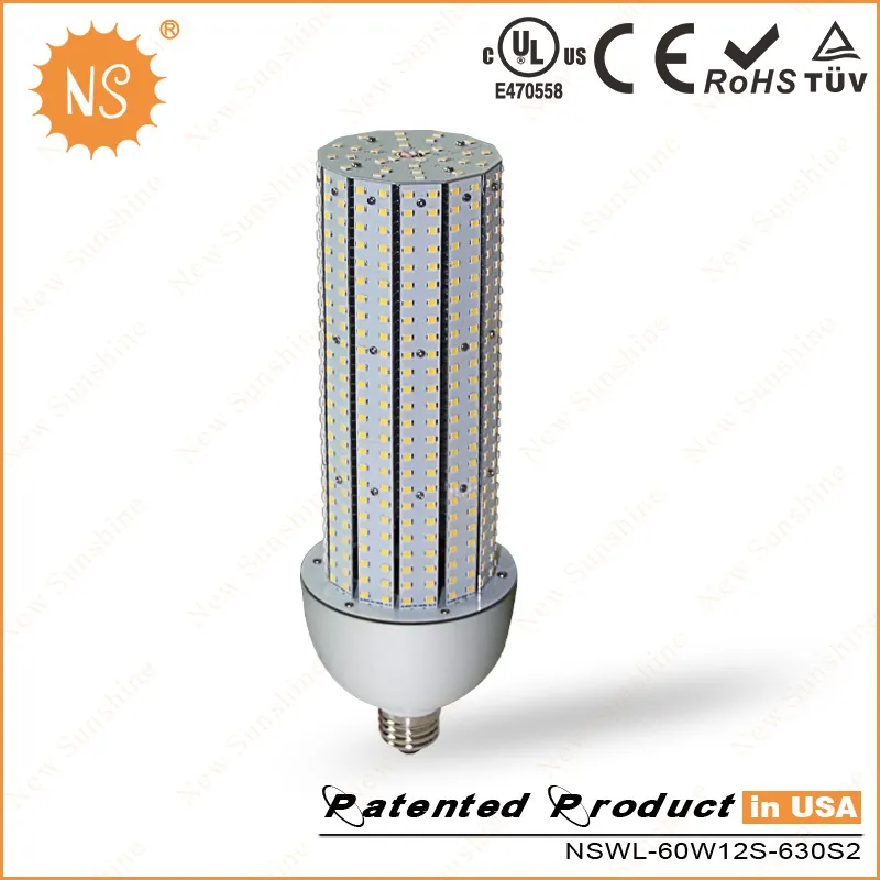 Led Corn Lamp UL/TUV/DLC Factory Outlet LED Warehouse Lighting Retrofit E40 LED Corn Bulb 60W Street Lamp