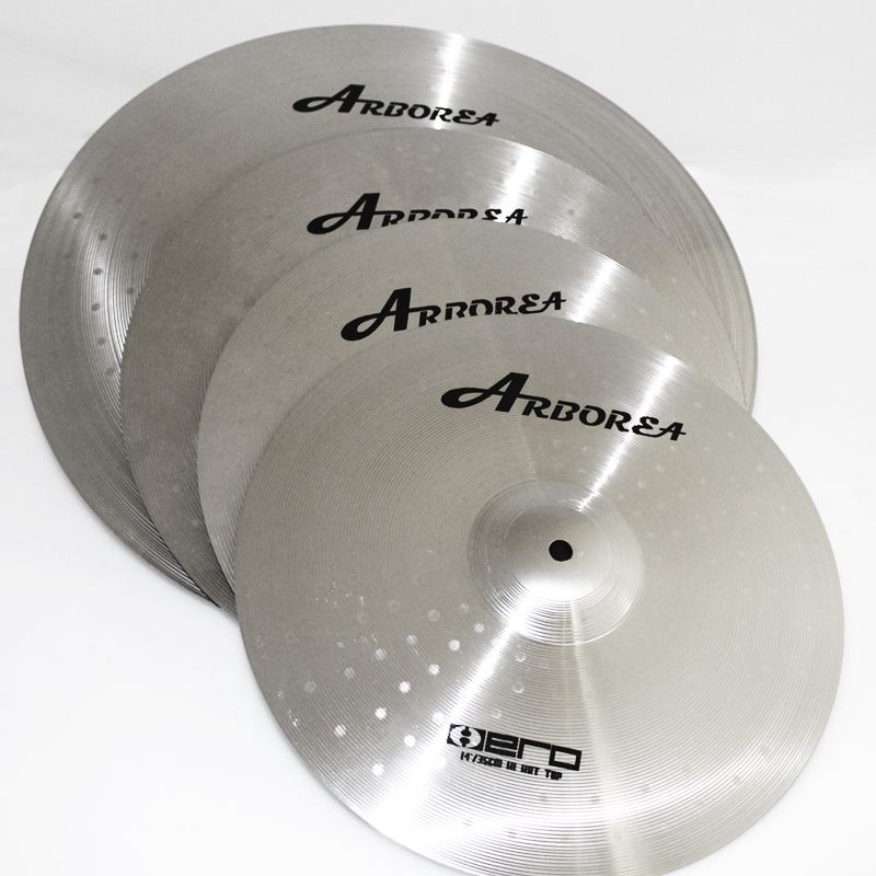 Arborea cymbals герой серии 14''hihat + 16''crash + 18''crash + 20'ride