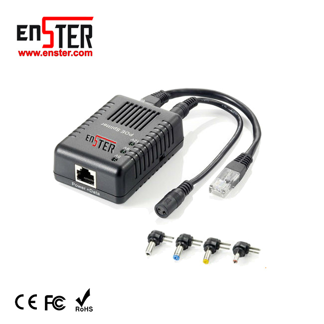 IEEE 802.3af соответствие разделитель POE 5 В/9 В/12 V, 10/100 м сепаратор POE