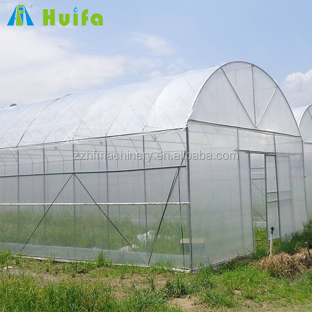 Однопролетный политуннель, я продаю б/у теплицы Zhengzhou huifa