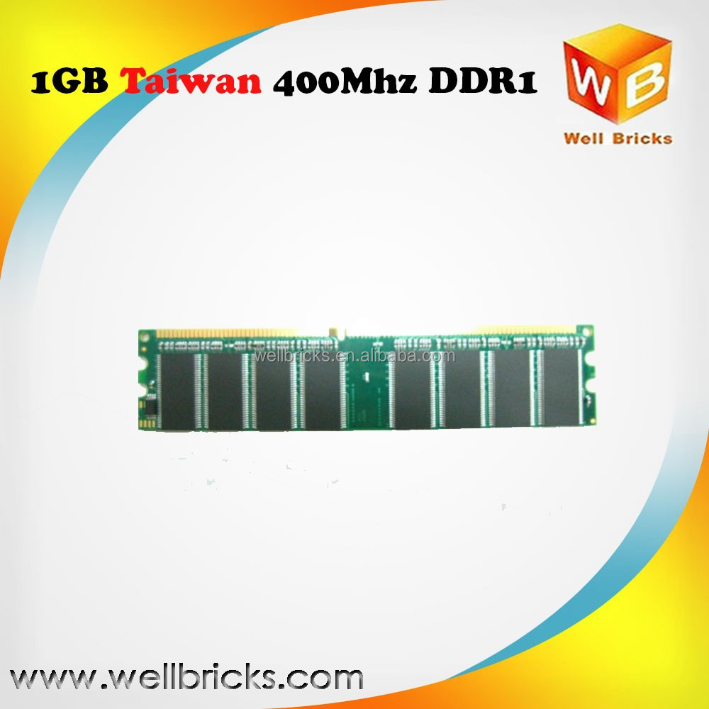 Лидер продаж, оригинальные чипы оперативной памяти PC3200 400 МГц ddr1 1 ГБ для настольного компьютера
