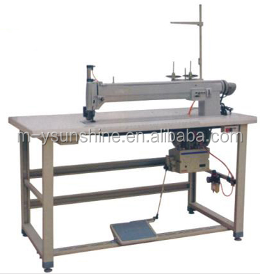 ST1 Long arm mattress trade mark sewing machine, zigzag label sewing machine
