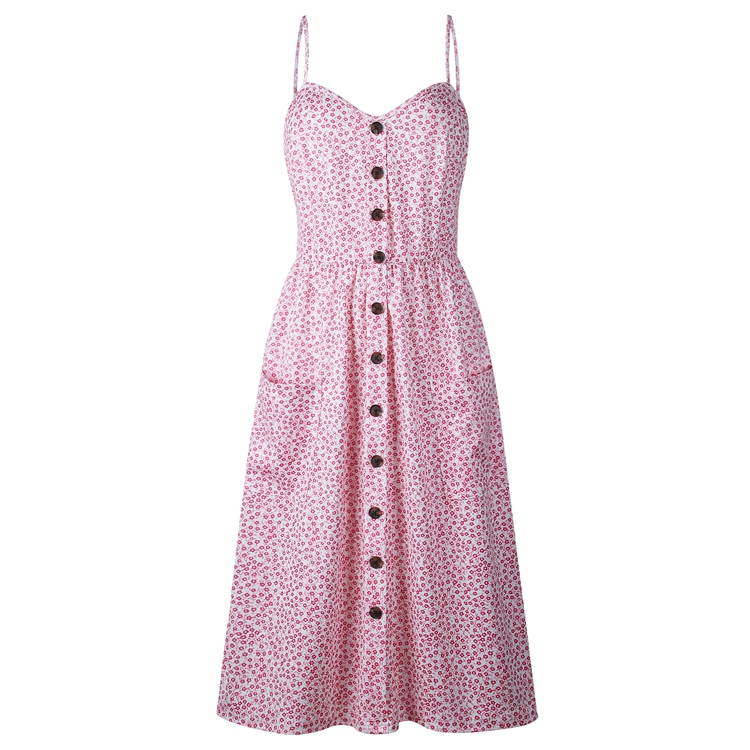 2019 Women Summer Beach Chiffon Dress Casual Polka Dot Dress Mini Party Elegant V Neck Sundress