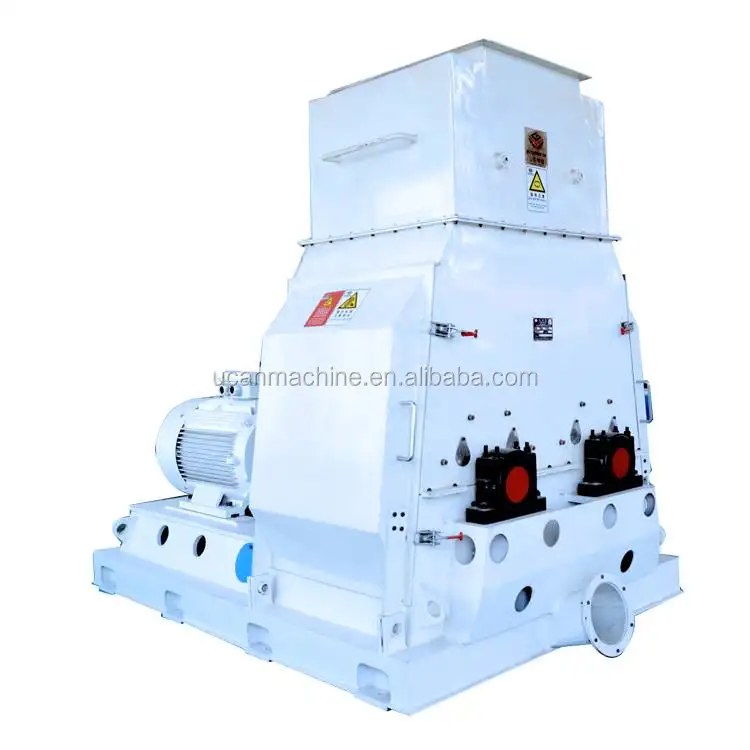 Wood hammer mill/wood branch crusher for sale