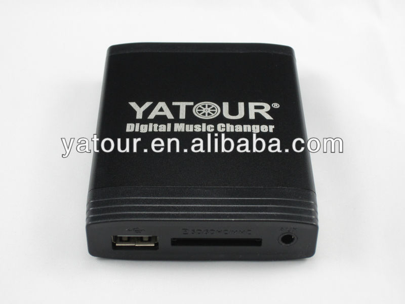 USB-адаптер, автомобильный стерео/радио/аудио-Yatour, цифровой СD-адаптер, интерфейс MP3/WMA media player