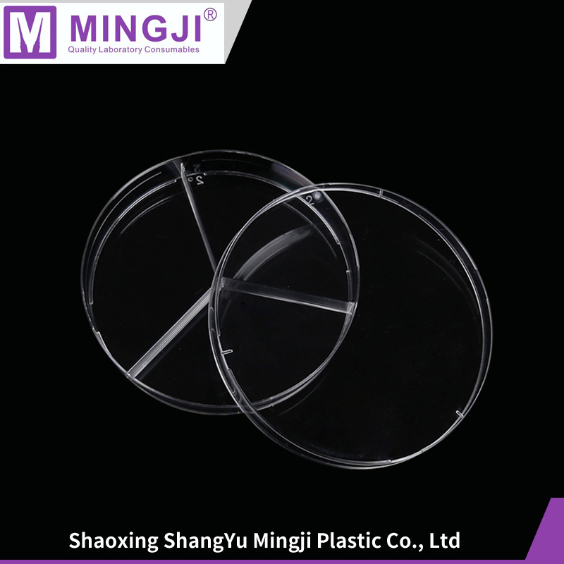Sample available 90mm plastic petri dish for lab bacterial culture