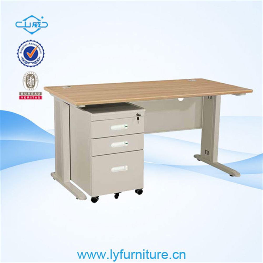 New design modern office computer table dimension and picture