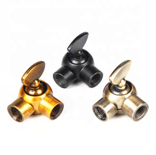 Vintage Retro Light Lamp Bulb Holder Socket Droplight Connector Zinc Alloy Material Gold Bronze Lamp Bases