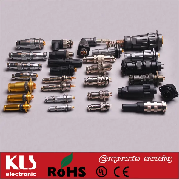 Хорошее качество 4 pin циркуляр разъем m12 UL CE ROHS 134 KLS бренд