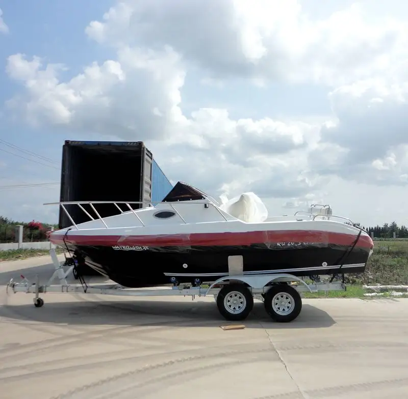 Waterwish QD 20.5 CABIN Sport Motor Boat With CE Certificate