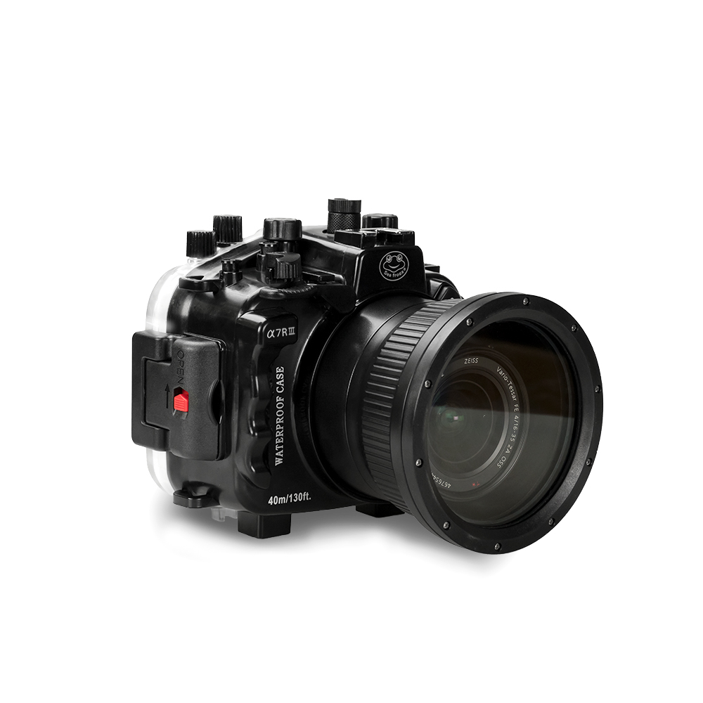 Чехол Seafrogs A7 RIII (28-70 мм) для глубины 40 м/130 футов, водонепроницаемый чехол для камеры Sony A7 RIII