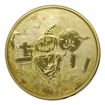 Happy Halloween coins , Decorative All Saints' Day coin